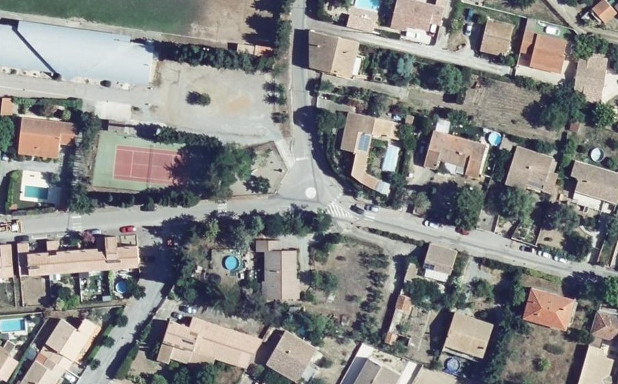 Vue aérienne du Mini-giratoire n°8638459897