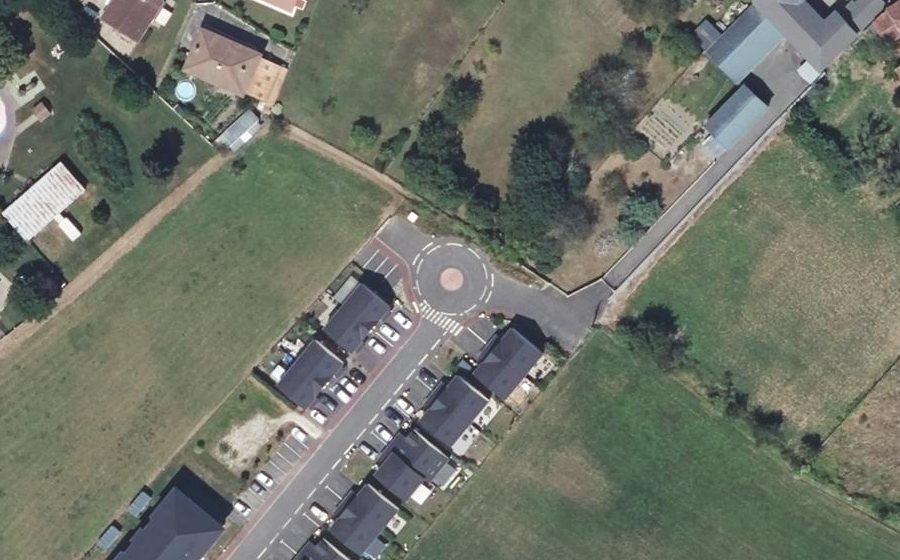 Vue aérienne du Mini-giratoire n°8656186796