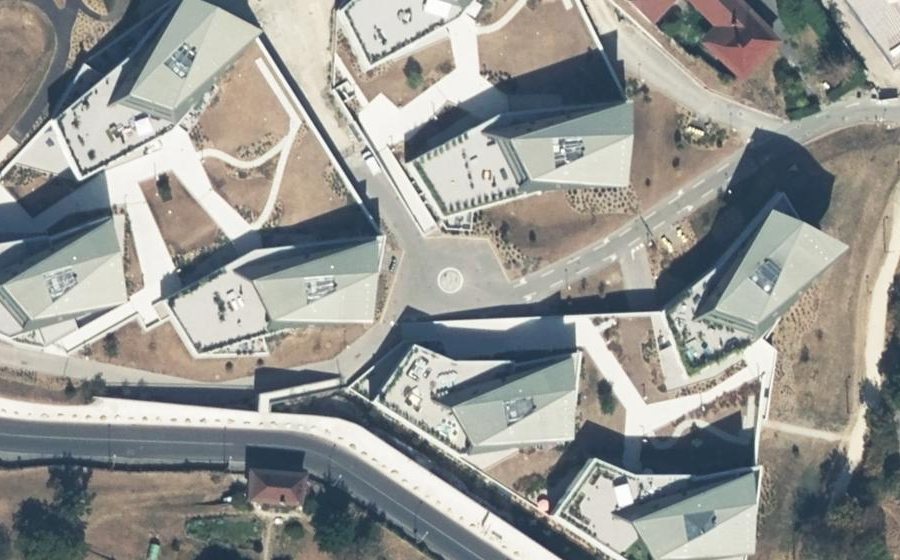 Vue aérienne du Mini-giratoire n°8726506099