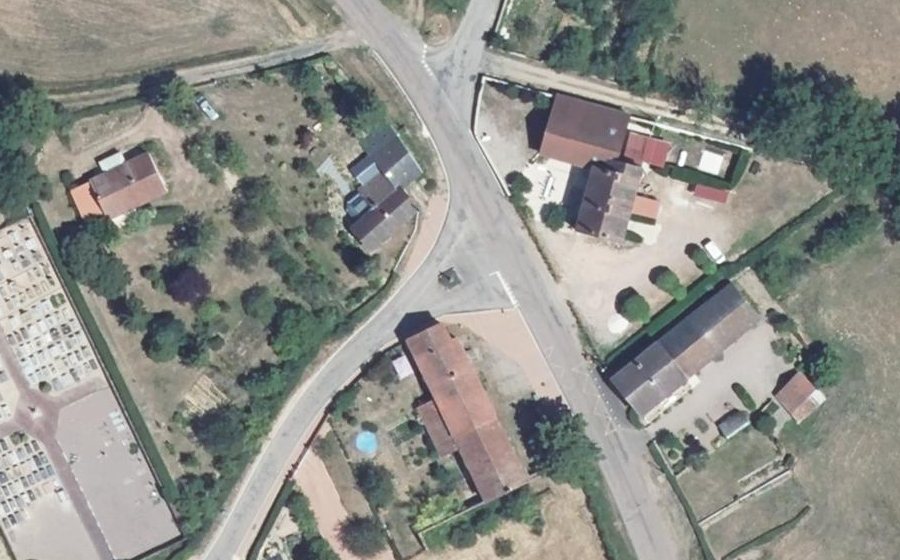 Vue aérienne du Mini-giratoire n°8773595130