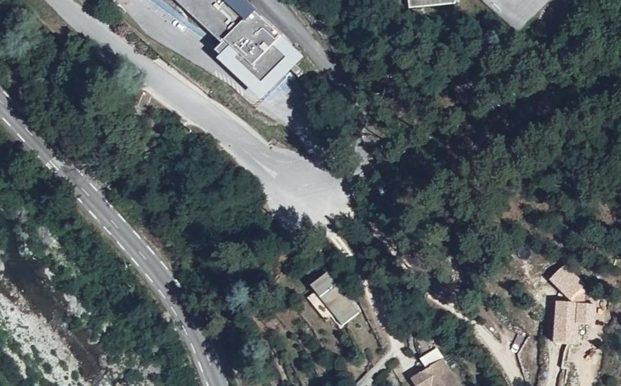 Vue aérienne du Mini-giratoire n°8809694113