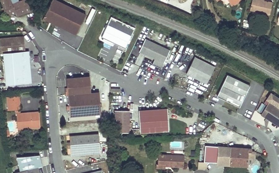 Vue aérienne du Mini-giratoire n°8897606659