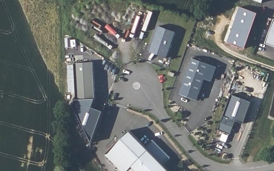 Vue aérienne du Mini-giratoire n°8917004083