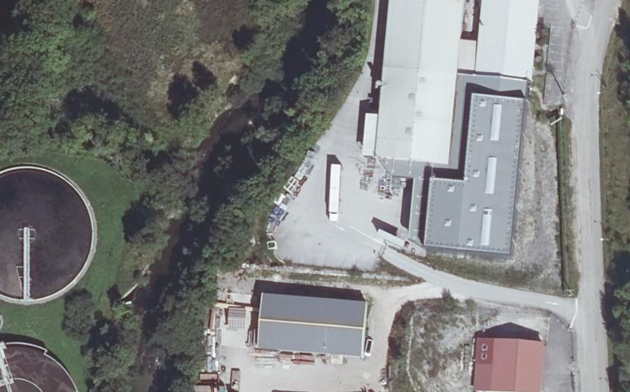 Vue aérienne du Mini-giratoire n°9010516723