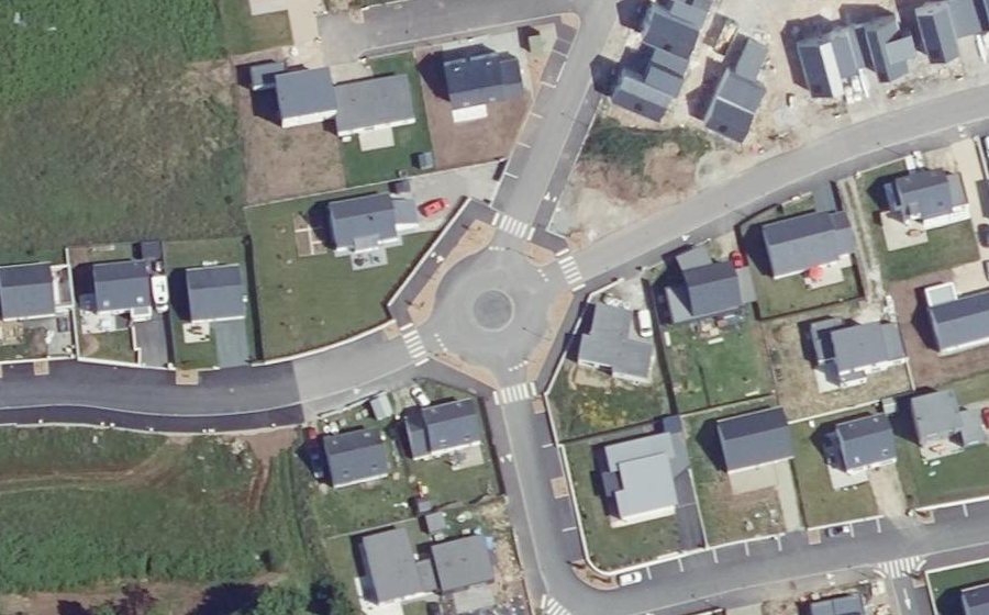 Vue aérienne du Mini-giratoire n°9028019098