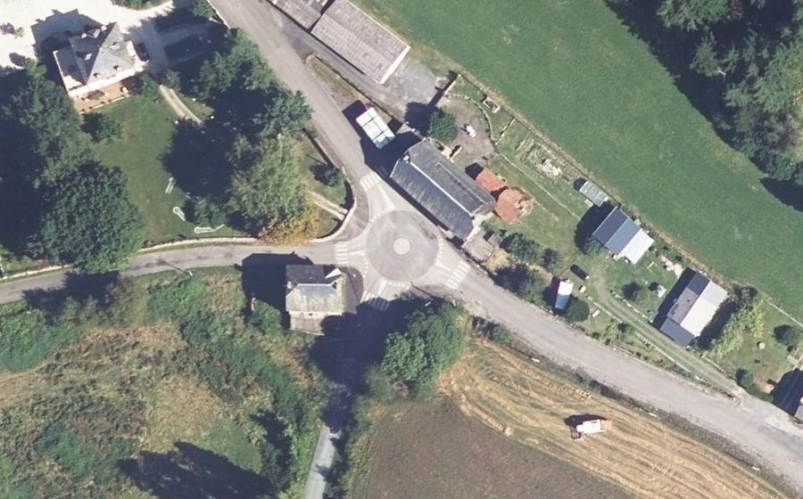 Vue aérienne du Place de l’Ancienne Gare