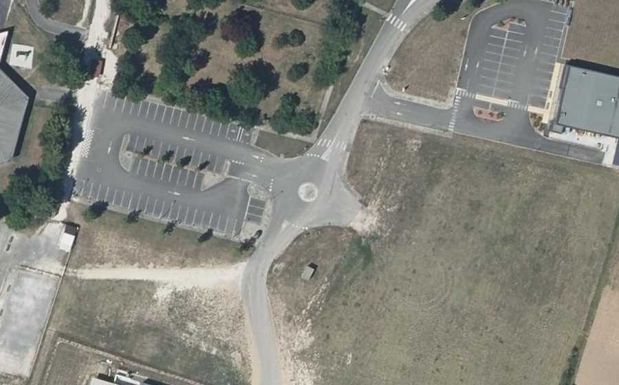 Vue aérienne du Mini-giratoire n°9034871777