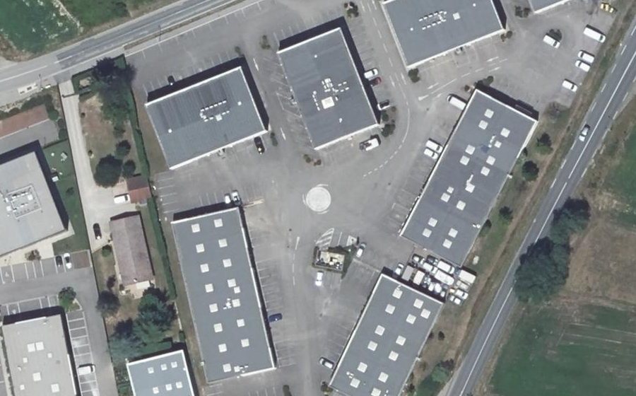 Vue aérienne du Mini-giratoire n°9065927358