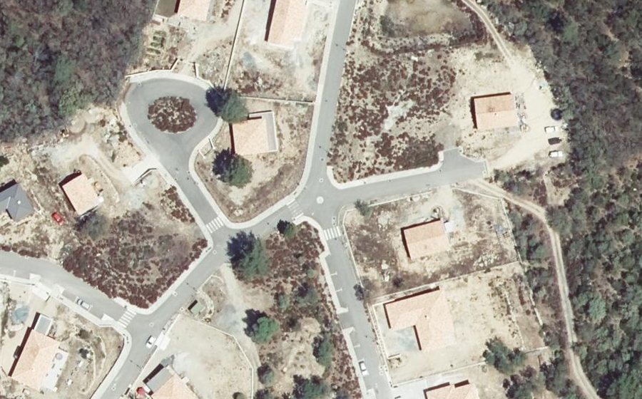 Vue aérienne du Mini-giratoire n°9089725636