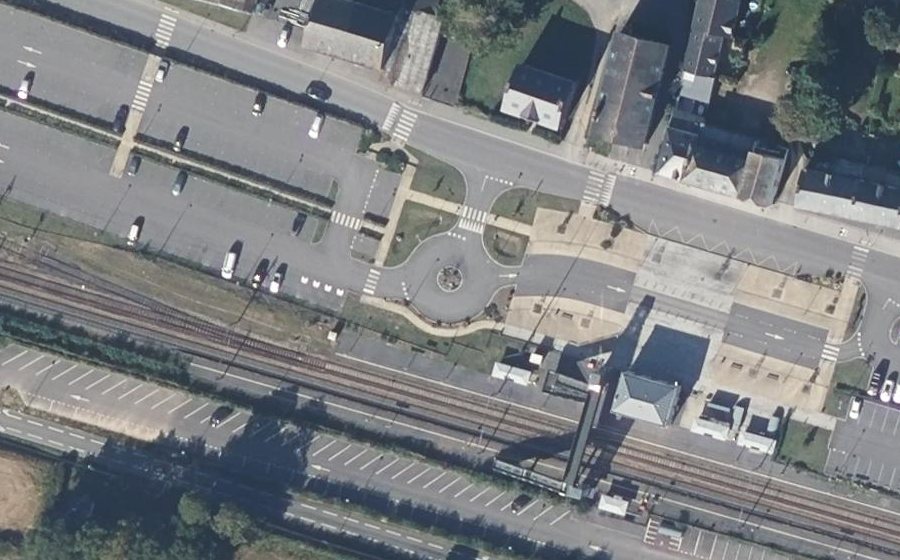 Vue aérienne du Mini-giratoire n°9120580744