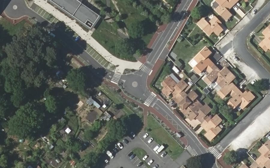 Vue aérienne du Mini-giratoire n°9196172880