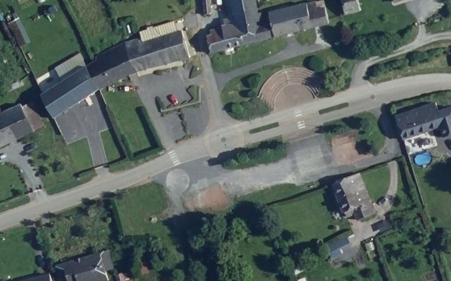 Vue aérienne du Mini-giratoire n°9209310964