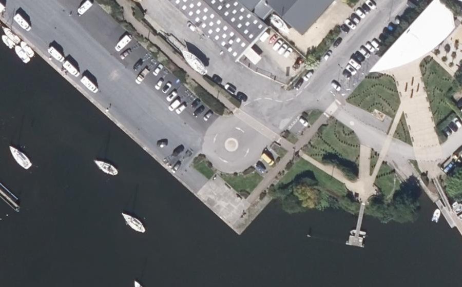 Vue aérienne du Mini-giratoire n°9215608053