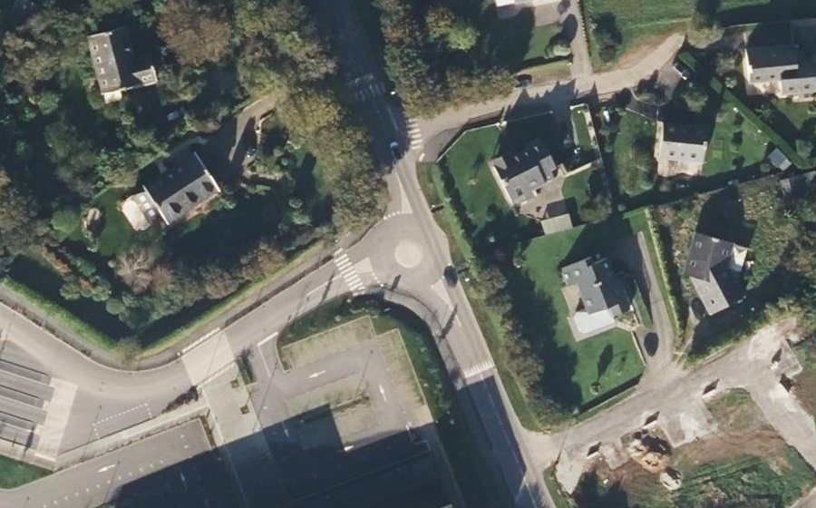 Vue aérienne du Mini-giratoire n°9216183327
