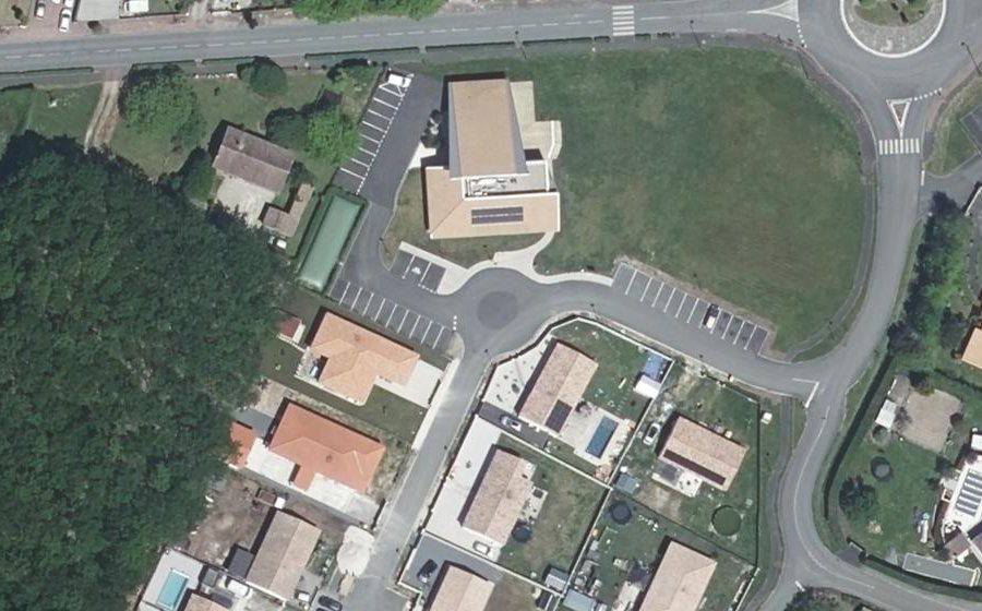 Vue aérienne du Mini-giratoire n°9233857188