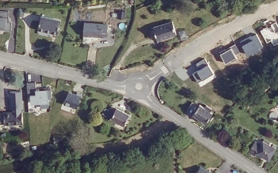 Vue aérienne du Mini-giratoire n°9242565490
