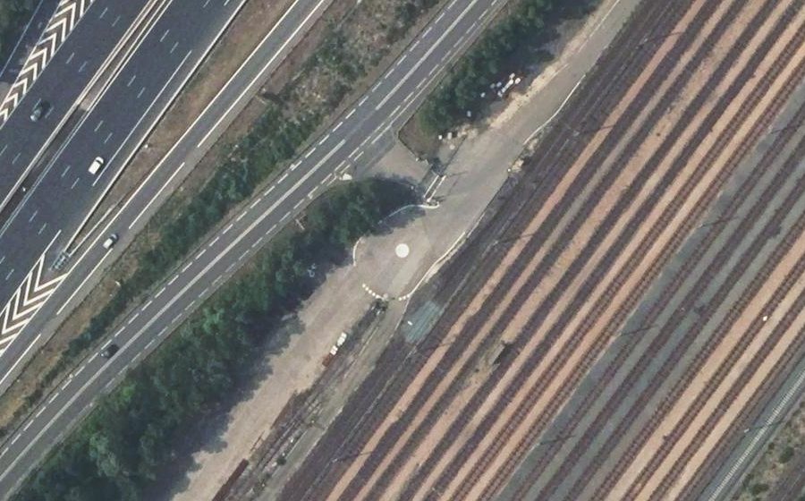 Vue aérienne du Mini-giratoire n°9245508156