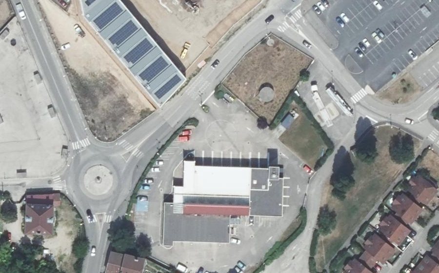 Vue aérienne du Mini-giratoire n°9260982006