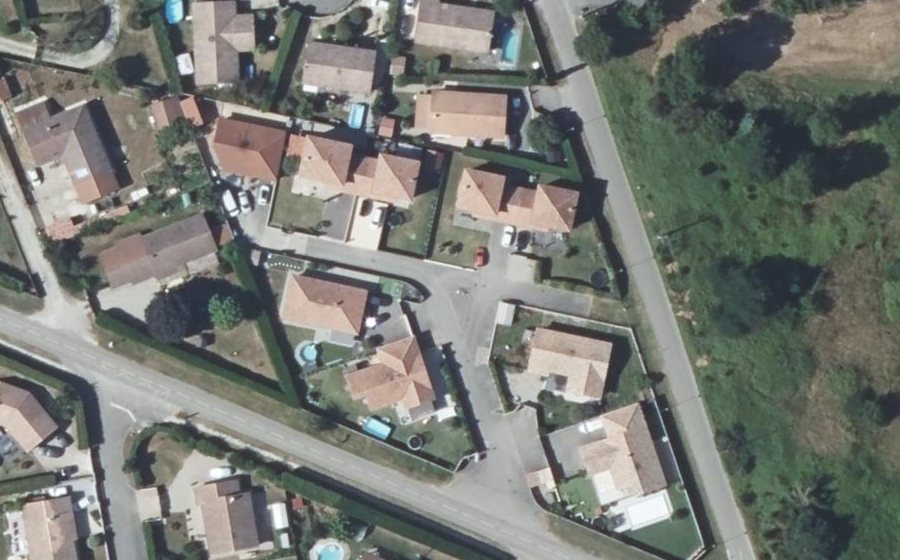 Vue aérienne du Mini-giratoire n°9283191046