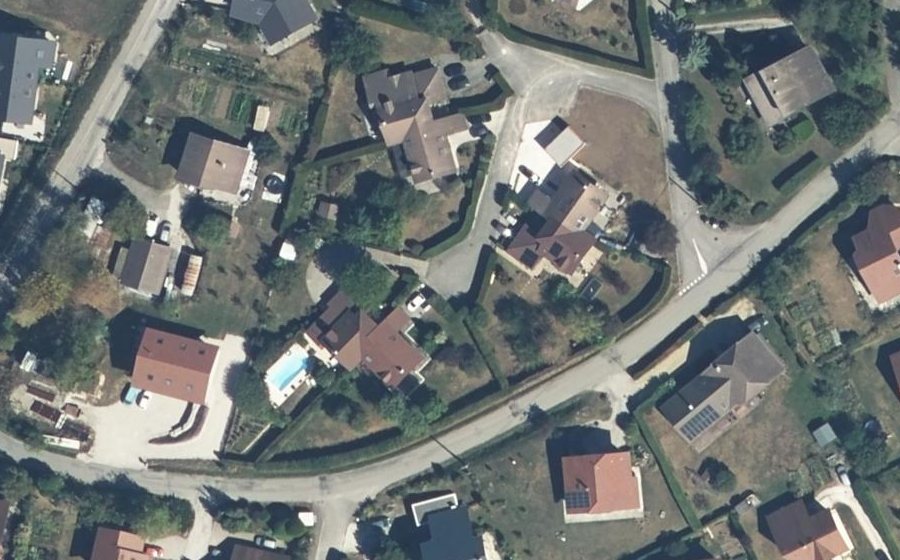 Vue aérienne du Mini-giratoire n°9287774026