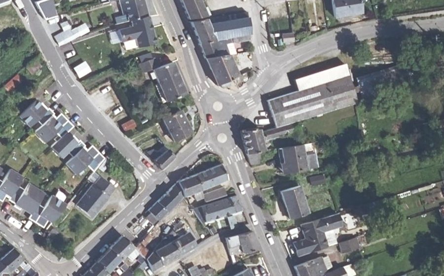 Vue aérienne du Mini-giratoire n°9297264873