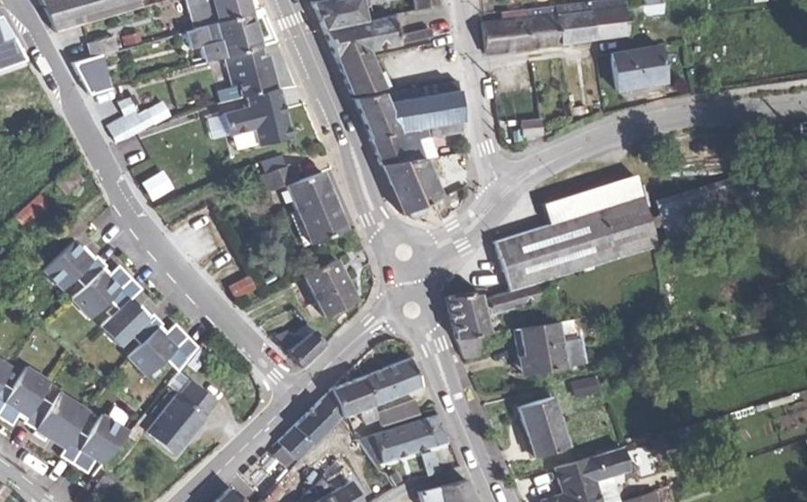 Vue aérienne du Mini-giratoire n°9297264887
