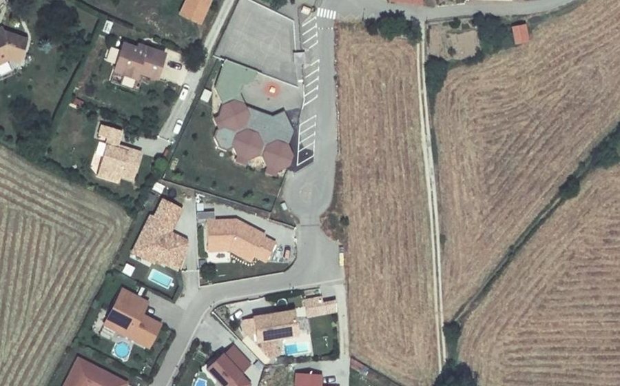 Vue aérienne du Mini-giratoire n°9312243557