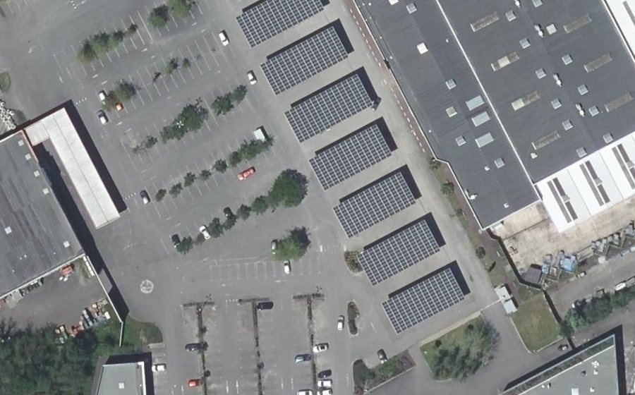 Vue aérienne du Mini-giratoire n°9382958804