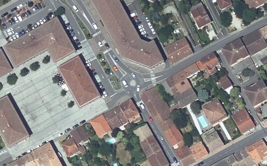 Vue aérienne du Mini-giratoire n°9397747277