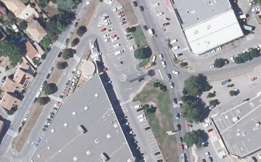 Vue aérienne du Mini-giratoire n°9405075431