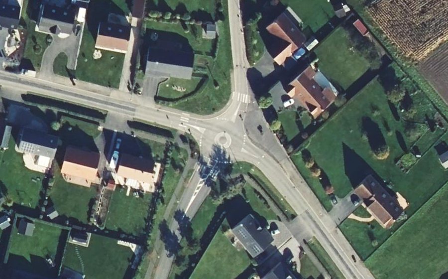 Vue aérienne du Mini-giratoire n°9417225281