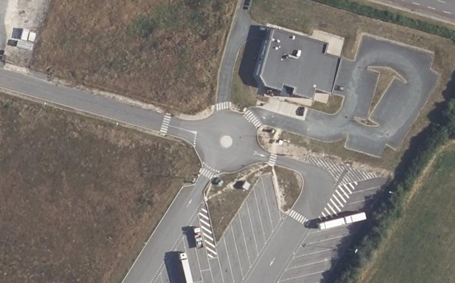 Vue aérienne du Mini-giratoire n°9418347051