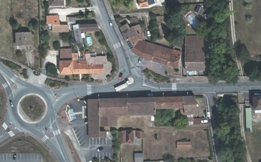 Vue aérienne du Mini-giratoire n°9434749250