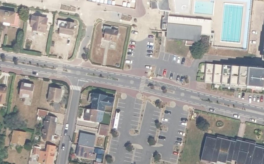 Vue aérienne du Mini-giratoire n°9545984640