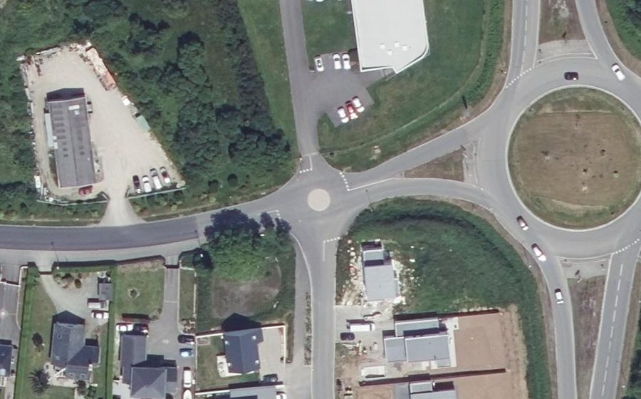 Vue aérienne du Mini-giratoire n°9556324597