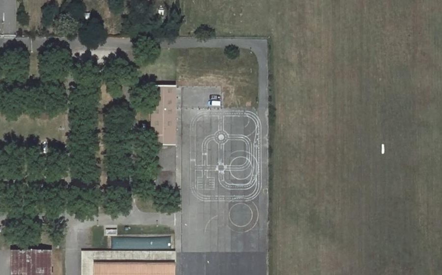 Vue aérienne du Mini-giratoire n°9583100534