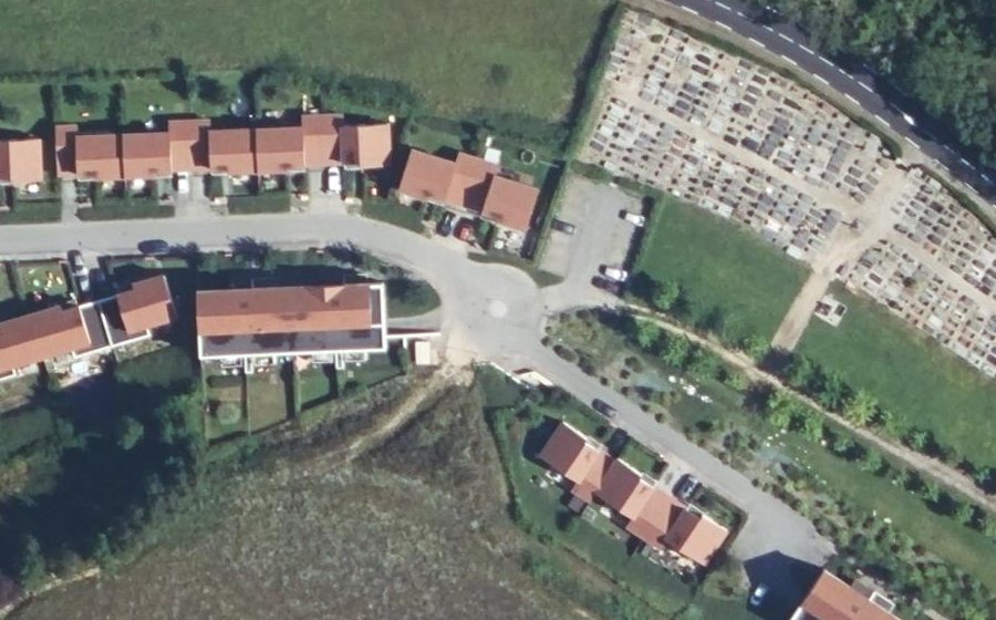 Vue aérienne du Mini-giratoire n°9659027968