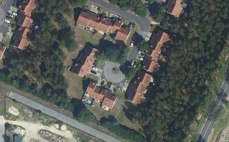 Vue aérienne du Hameau des Pins