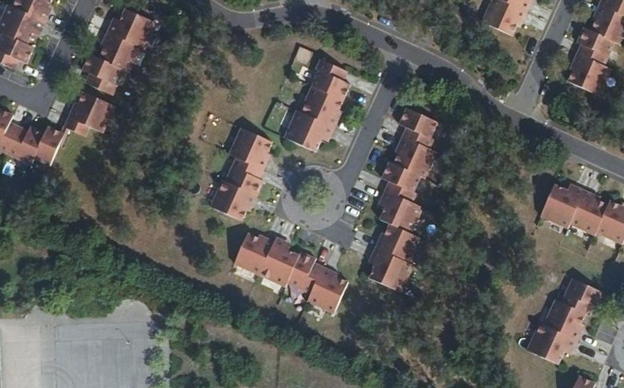 Vue aérienne du Hameau des Saules