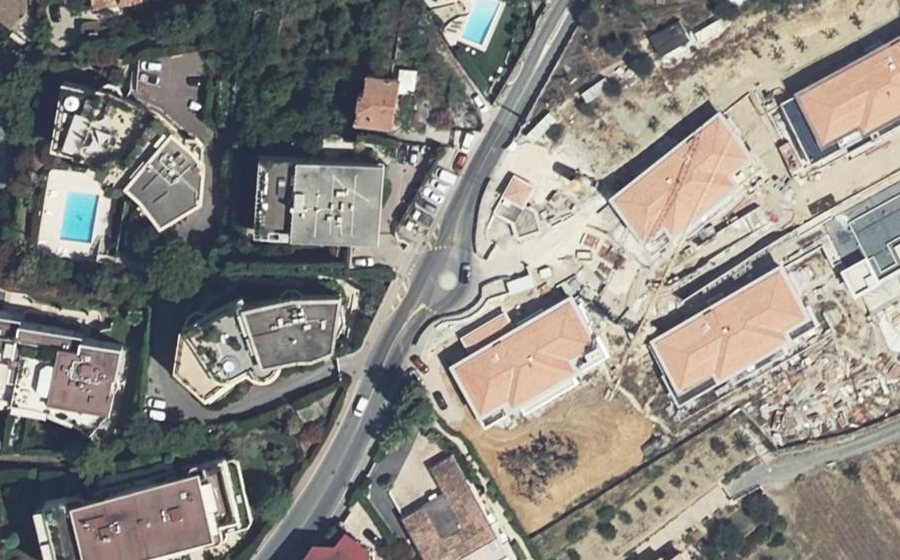 Vue aérienne du Mini-giratoire n°9689307745