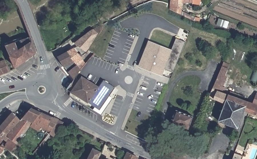 Vue aérienne du Mini-giratoire n°9691658001