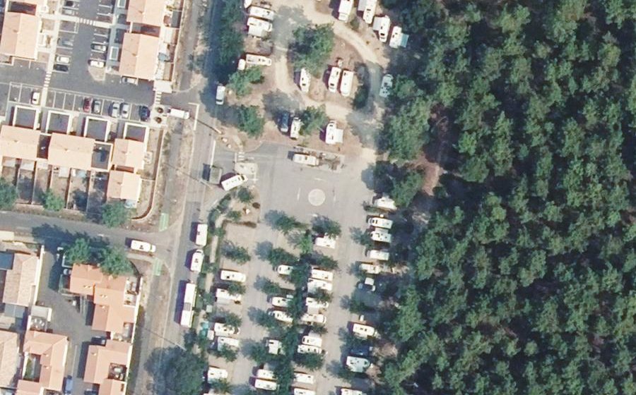 Vue aérienne du Mini-giratoire n°9734357815
