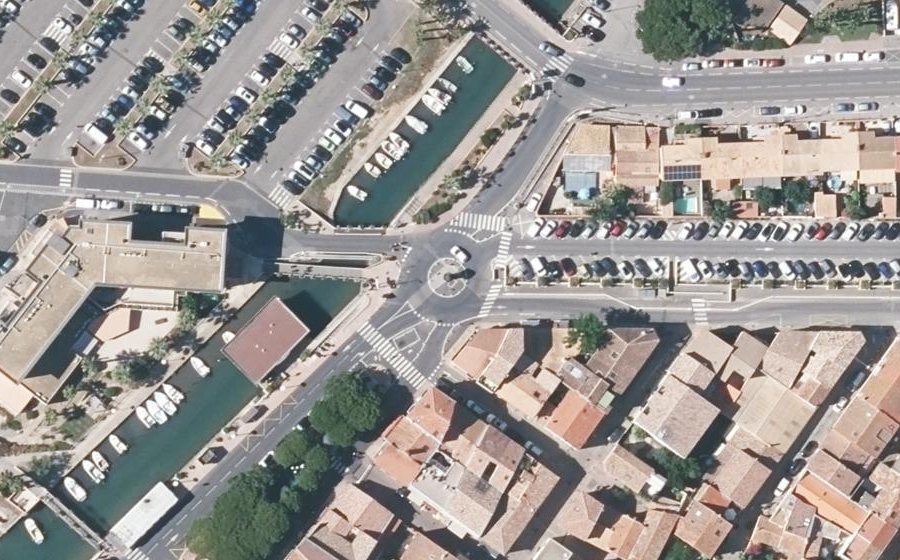 Vue aérienne du Place du Docteur Clément
