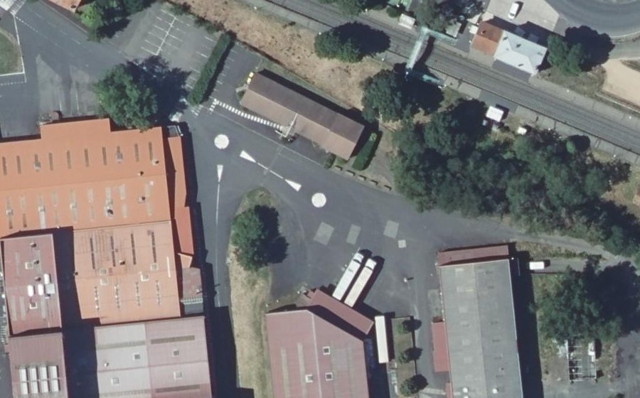 Vue aérienne du Mini-giratoire n°9829309142