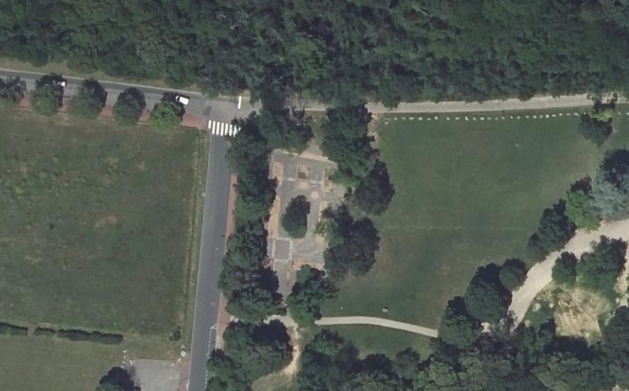 Vue aérienne du Mini-giratoire n°9838148736