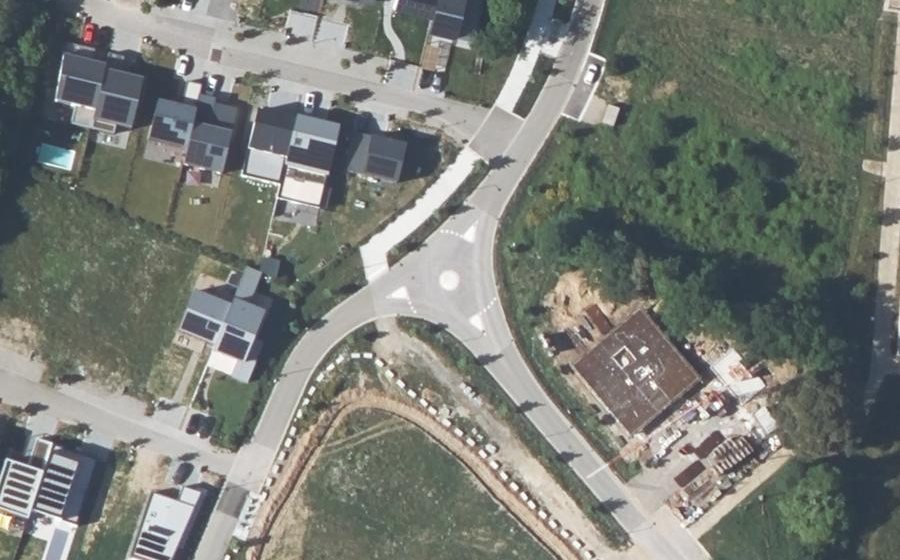 Vue aérienne du Mini-giratoire n°9841621577