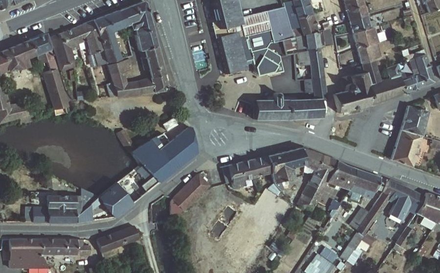 Vue aérienne du Mini-giratoire n°9934167407