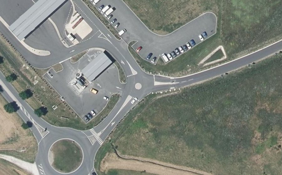 Vue aérienne du Mini-giratoire n°9947676844