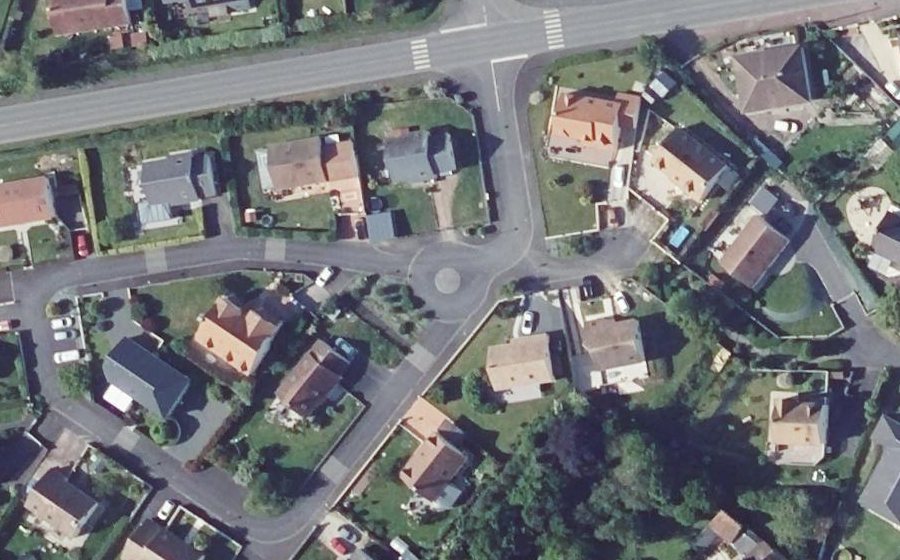 Vue aérienne du Mini-giratoire n°9984130758