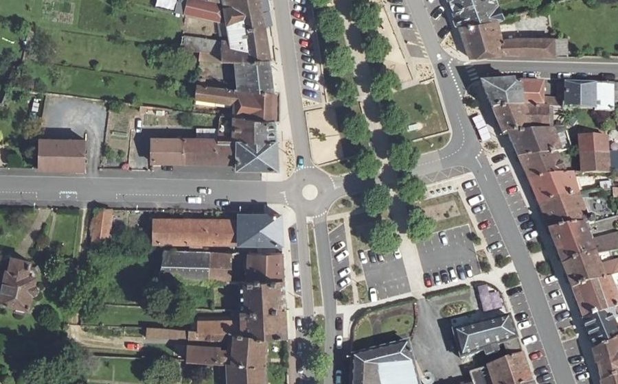 Vue aérienne du Mini-giratoire n°9990878377